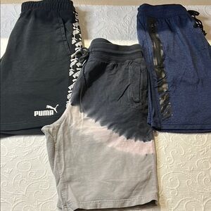 American Eagle Outfitters PUMA and INC Men’s Shorts Trio. Athlete. Active. Med
